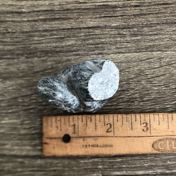 Hand Carved Stone Owl Figurine - Picture 9 of 14